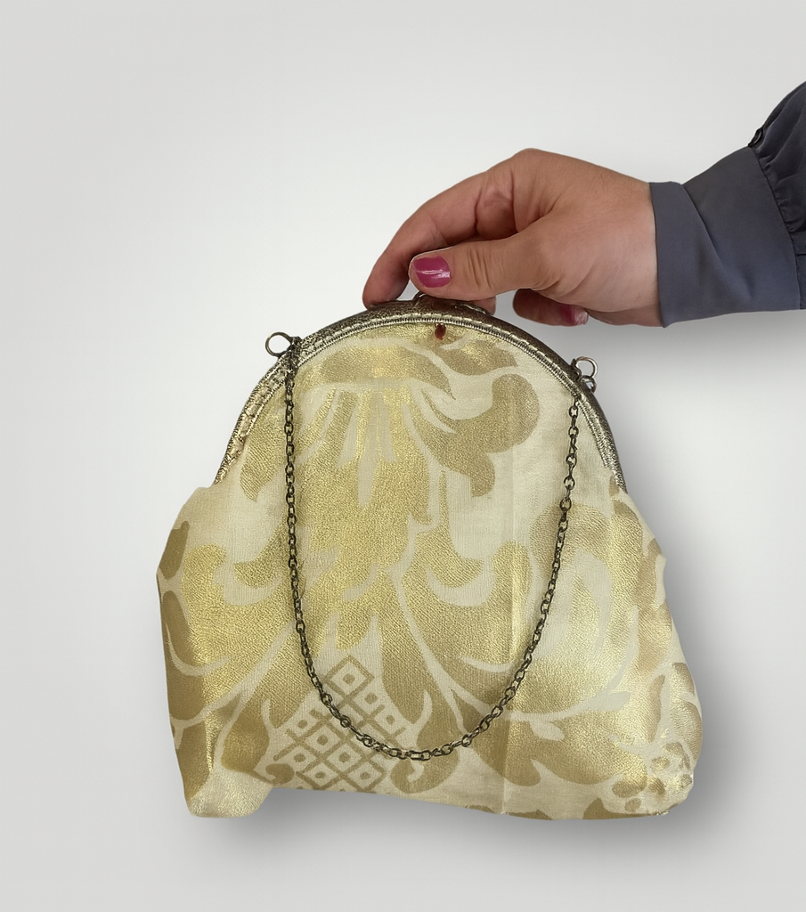 "Luxury bag" click clack panna-oro