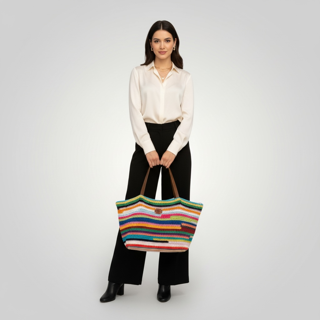 Maxi bag multicolor