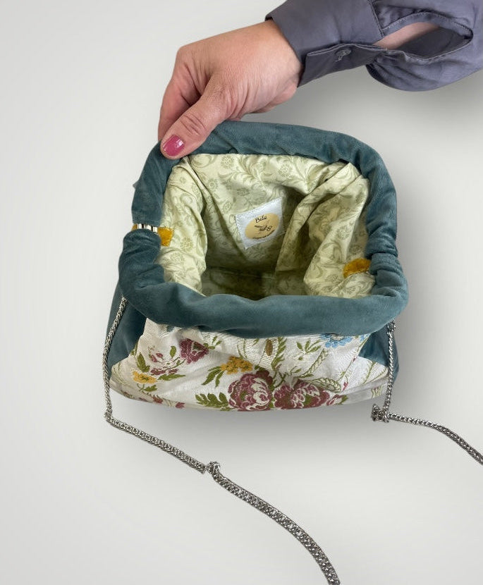 Clutch "romantica" carta da zucchero