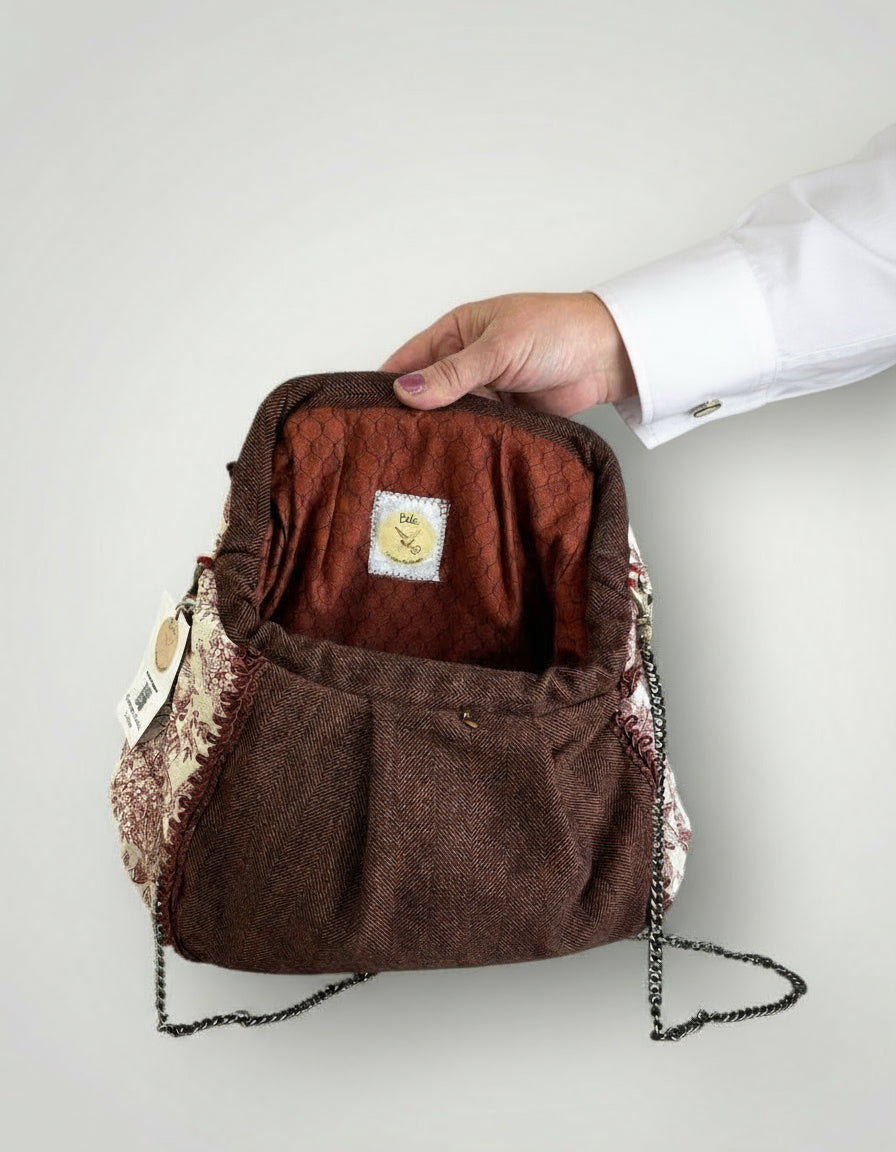 Toile de jouy winter bordeaux