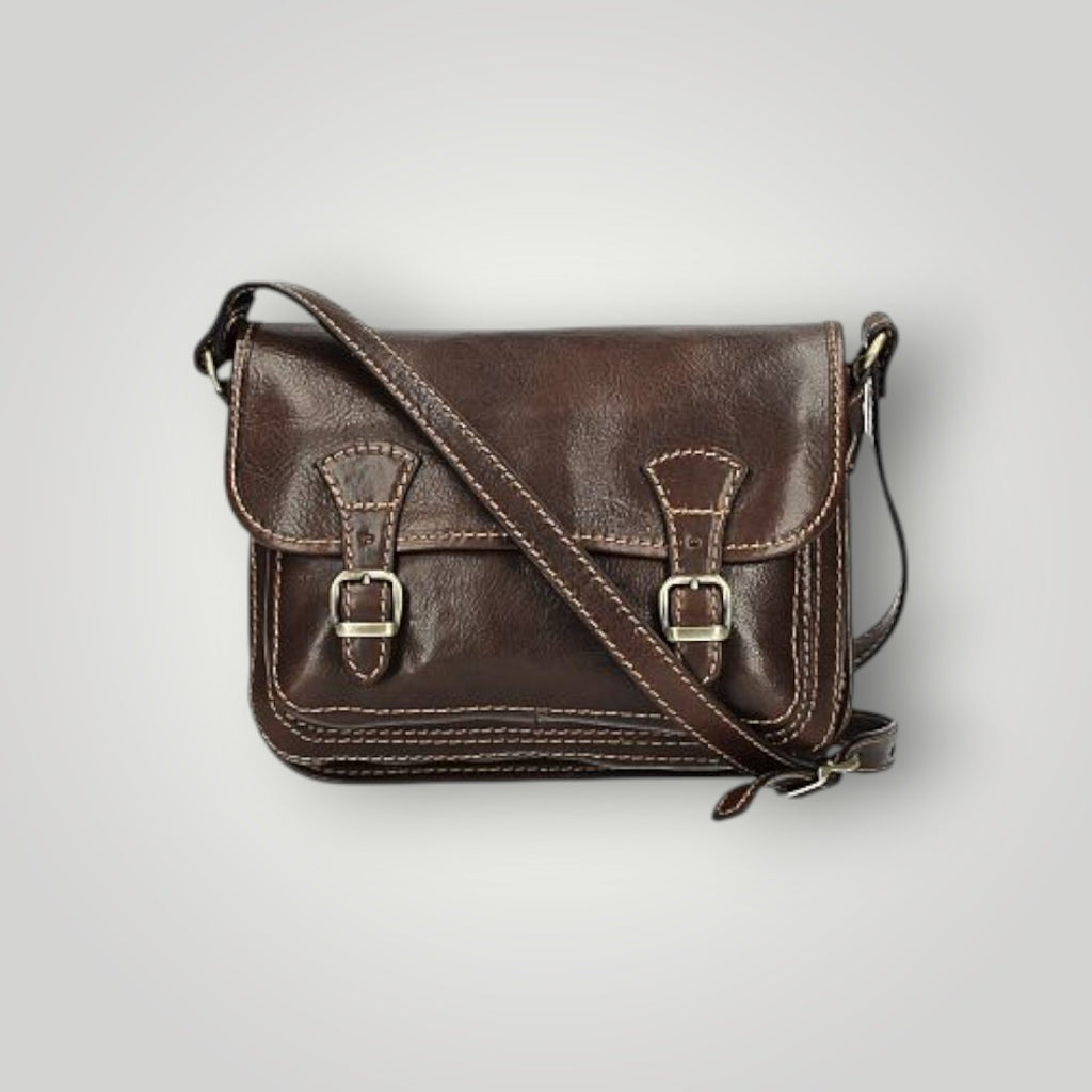 Borsa postino in pelle