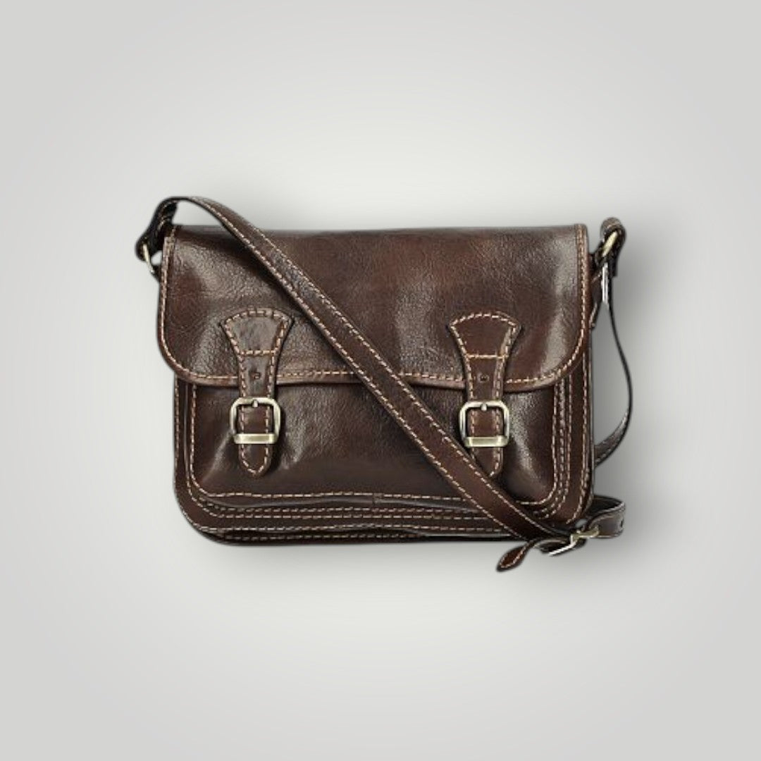 Borsa postino in pelle