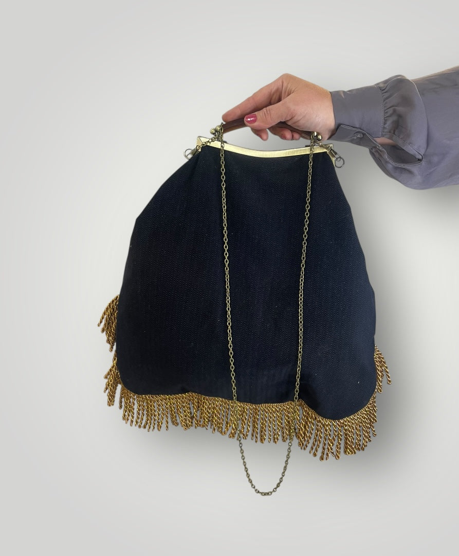 " Peonia" vintage bag