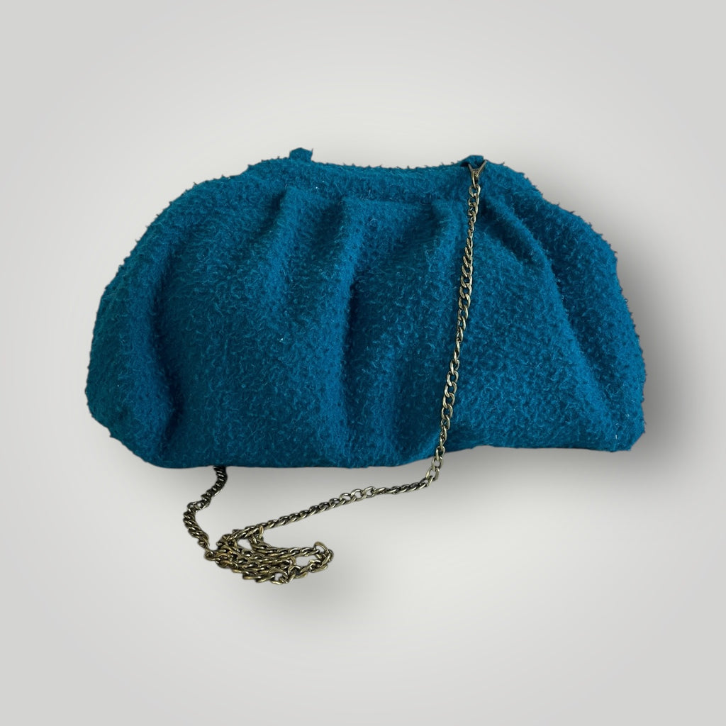 Casentino maxi clutch petrolio