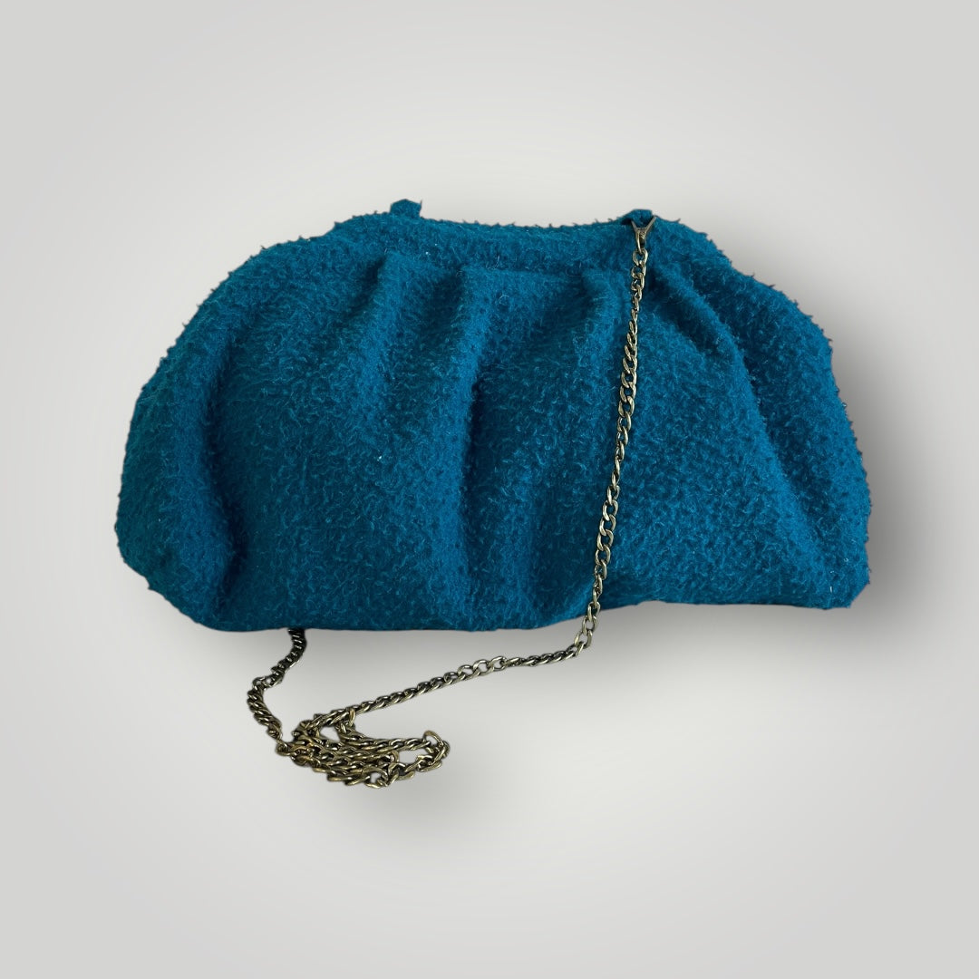 Casentino maxi clutch petrolio