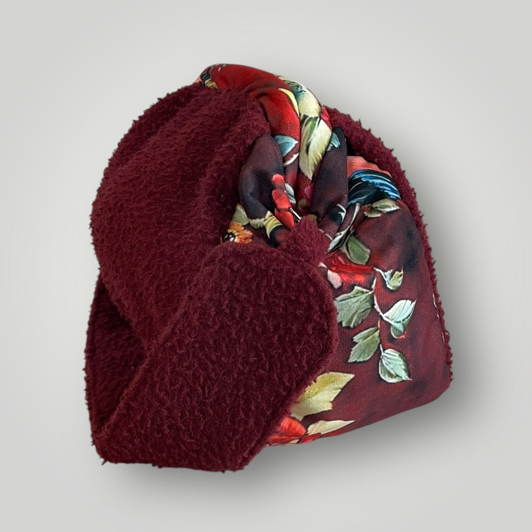 Casentino clutch bordeaux