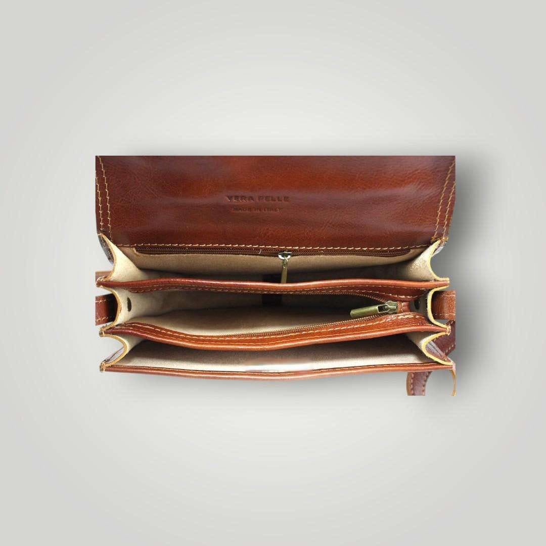 Borsa a tracolla in pelle