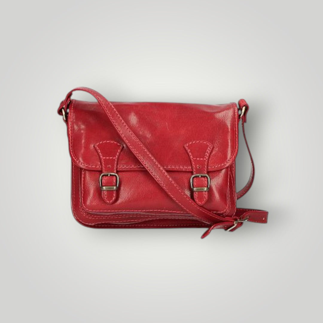 Borsa postino in pelle