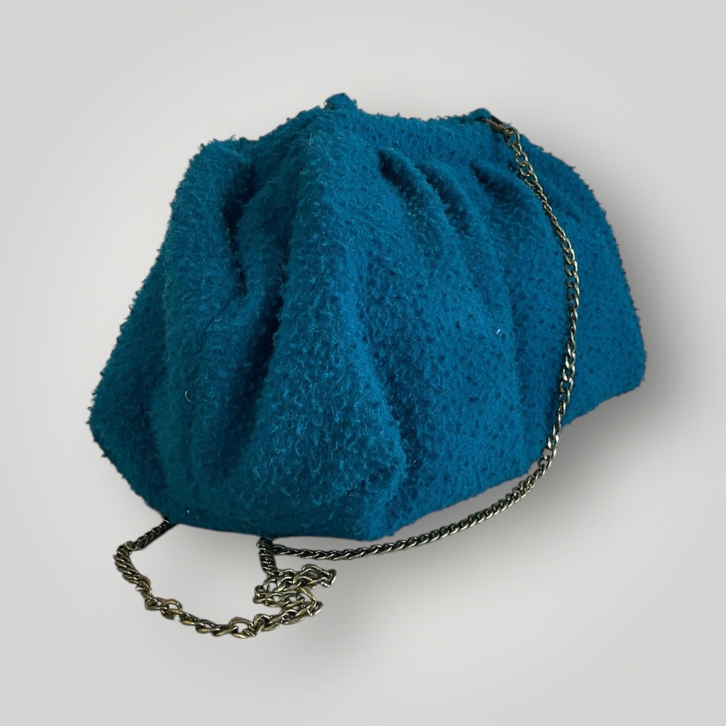 Casentino maxi clutch petrolio