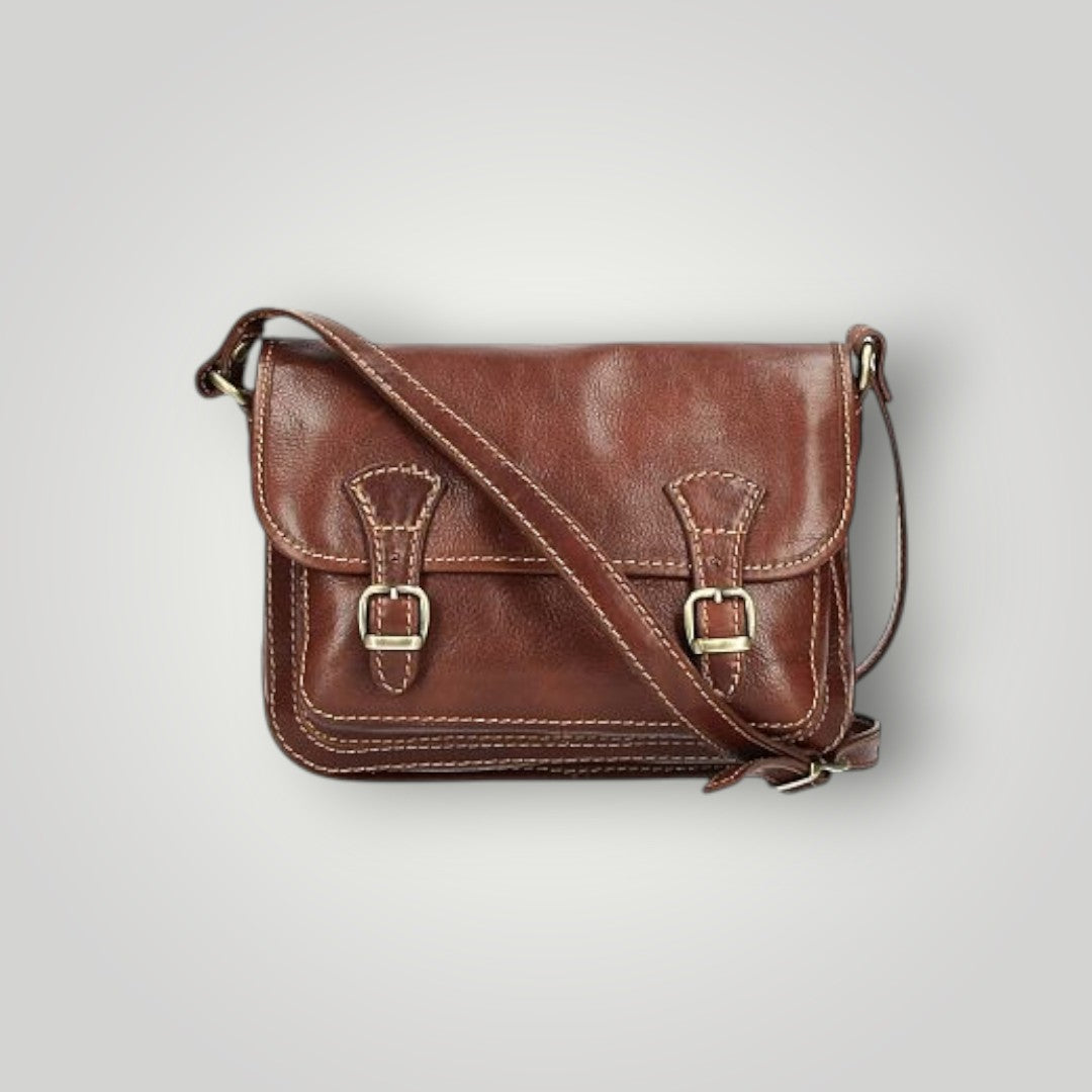 Borsa postino in pelle