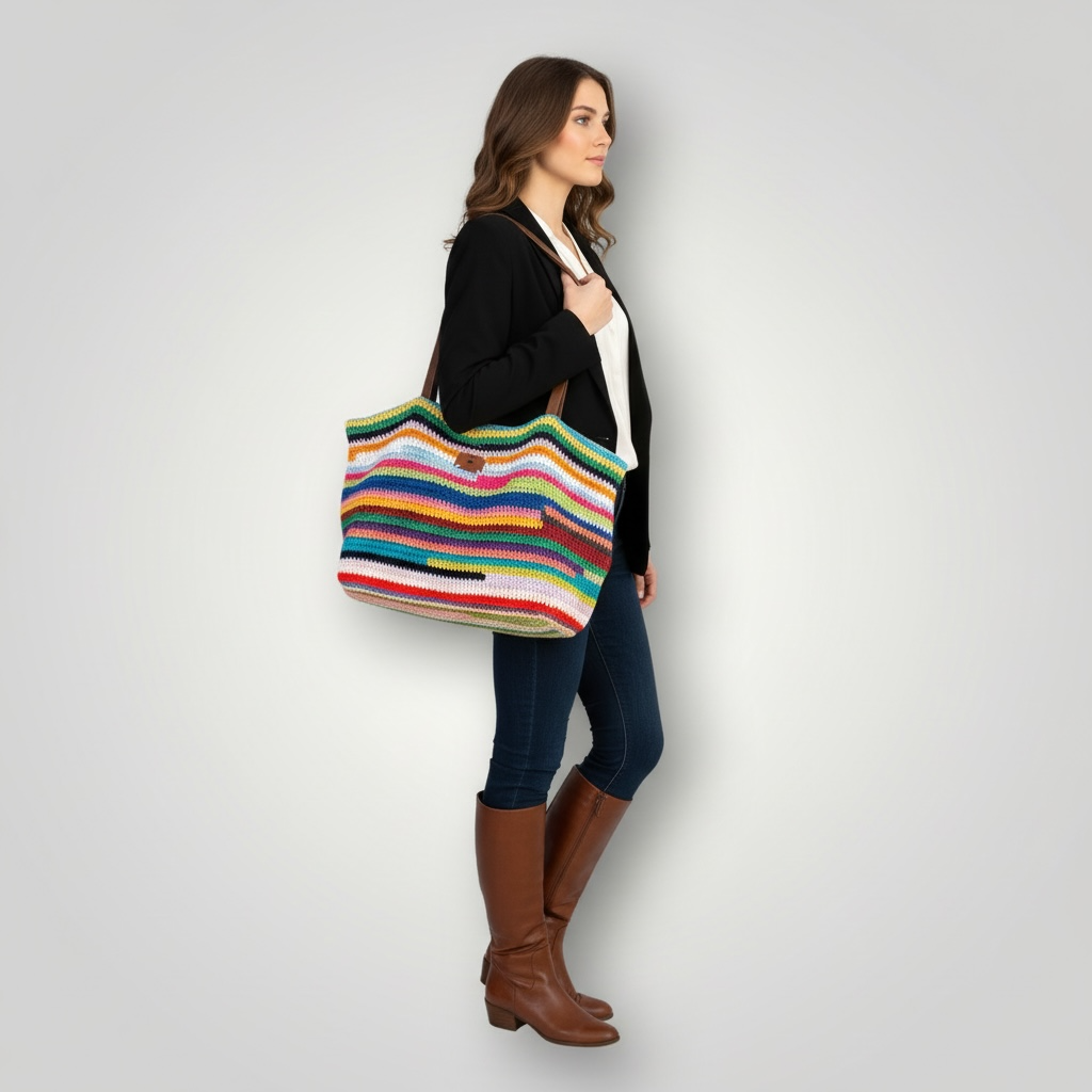 Maxi bag multicolor