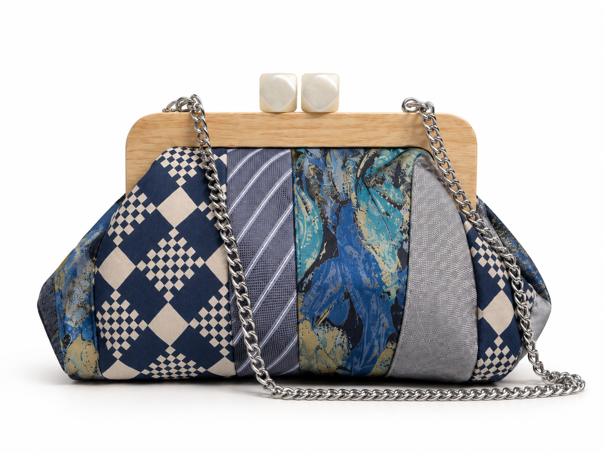 borsa click clack con cravatte