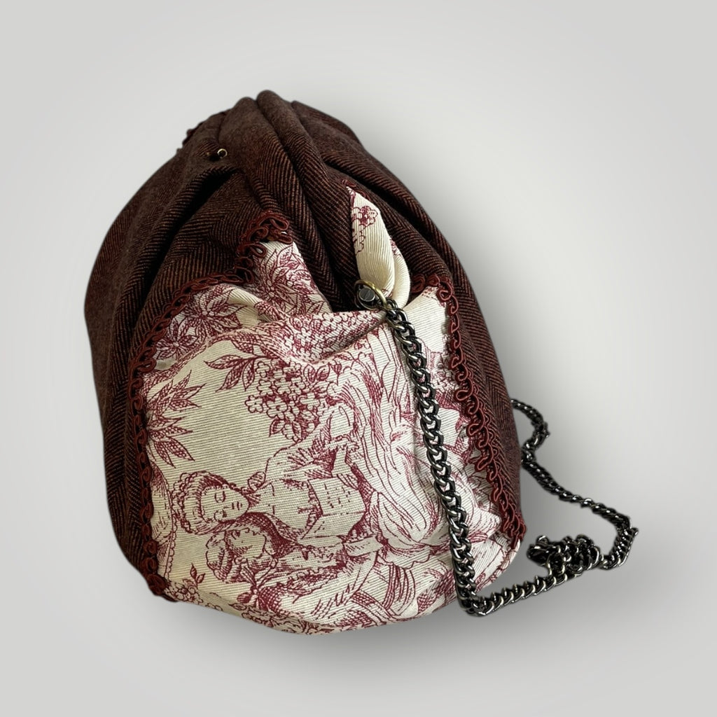 Toile de jouy winter bordeaux